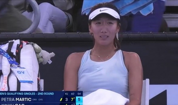 决胜盘泪洒赛场，高馨妤1-2遭马尔蒂奇逆转无缘澳网资格赛决胜轮