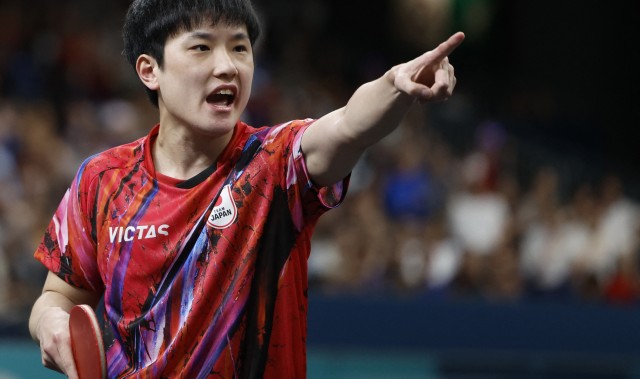 张本智和3-1击败黄友政，晋级WTT马斯喀特站男单4强